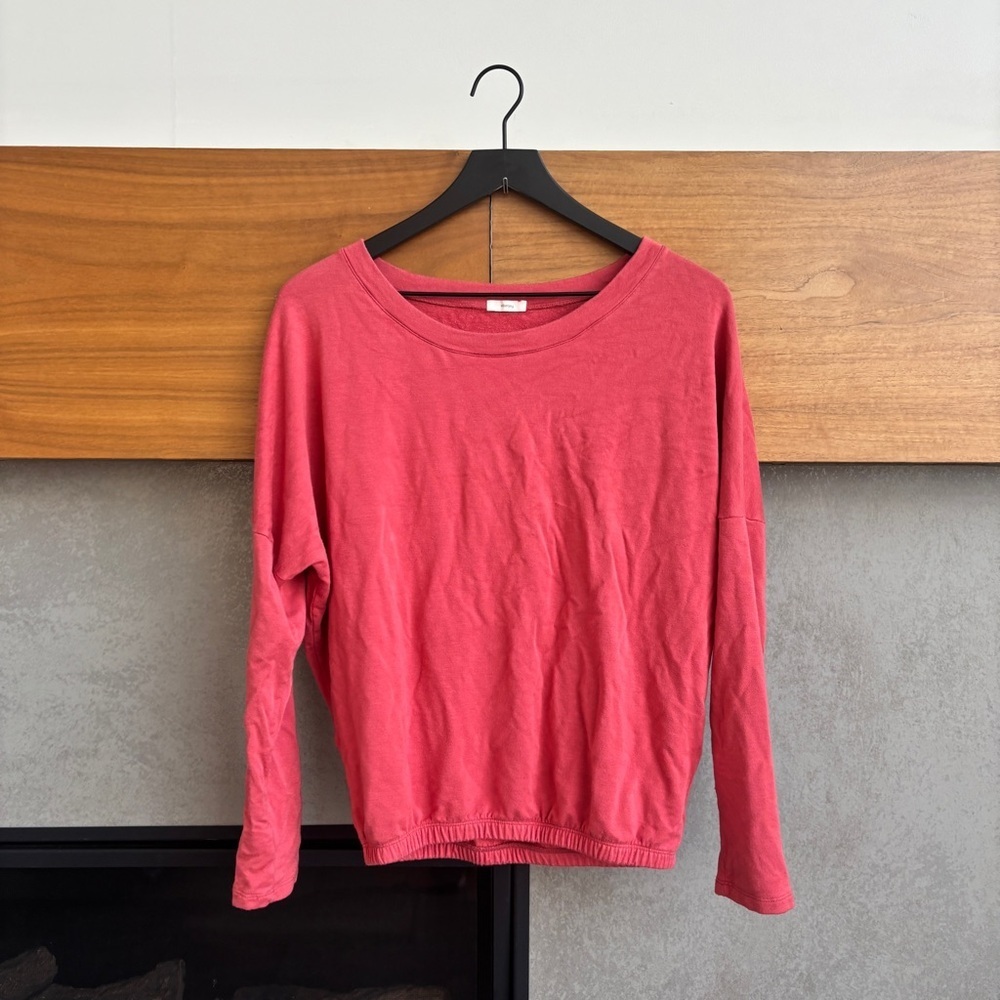 Eberjey Softest Sweats Slouchy Top, Size S